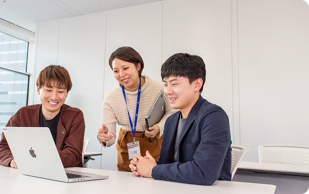 10万人が利用する業界No.1のサービスに携われる